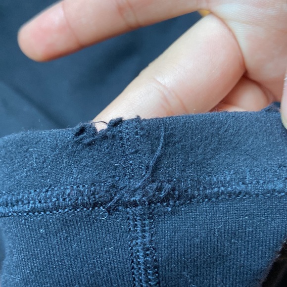 Girl's Ivivva Black HR Flared Groove Pants *Reversible - Picture 8 of 10